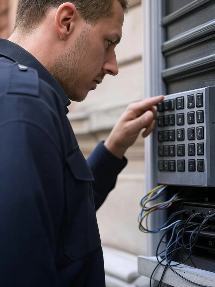 Bewakingscamera's — detail