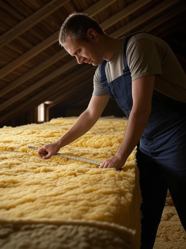 Spouwmuurisolatie — detail